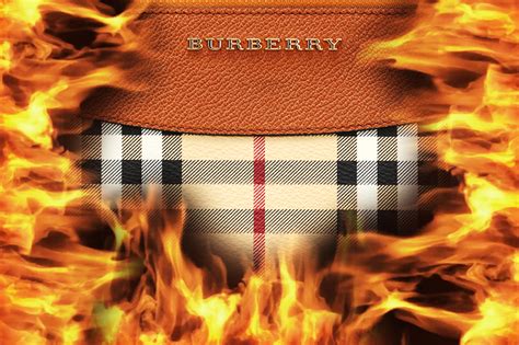 the Burberry burn